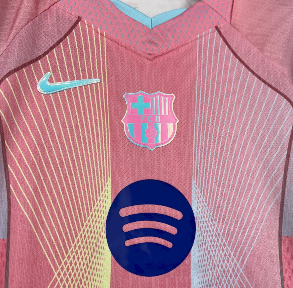 Barcelona 2025/26 Roze Speciale Editie Kids