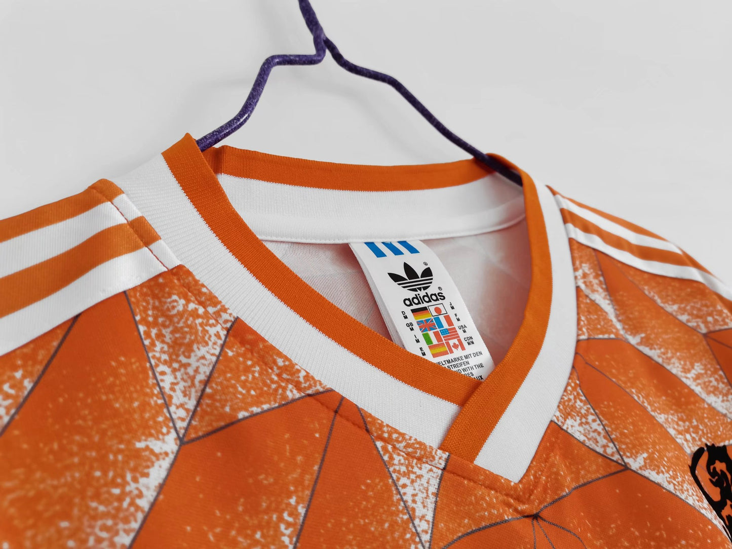 Nederland 1988 Retro Thuis Shirt
