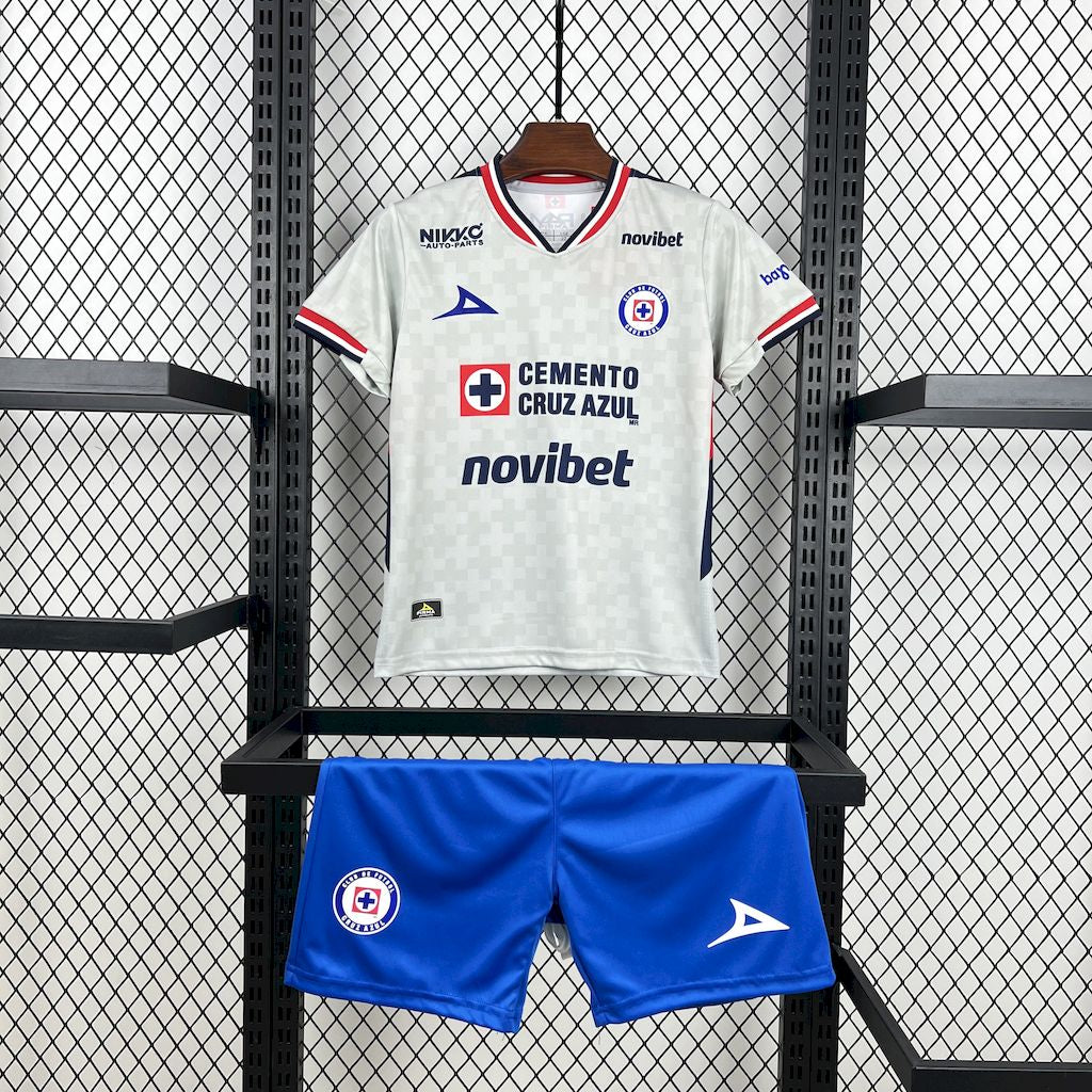 Cruz Azul 2025/26 Uit Shirt Kids Set