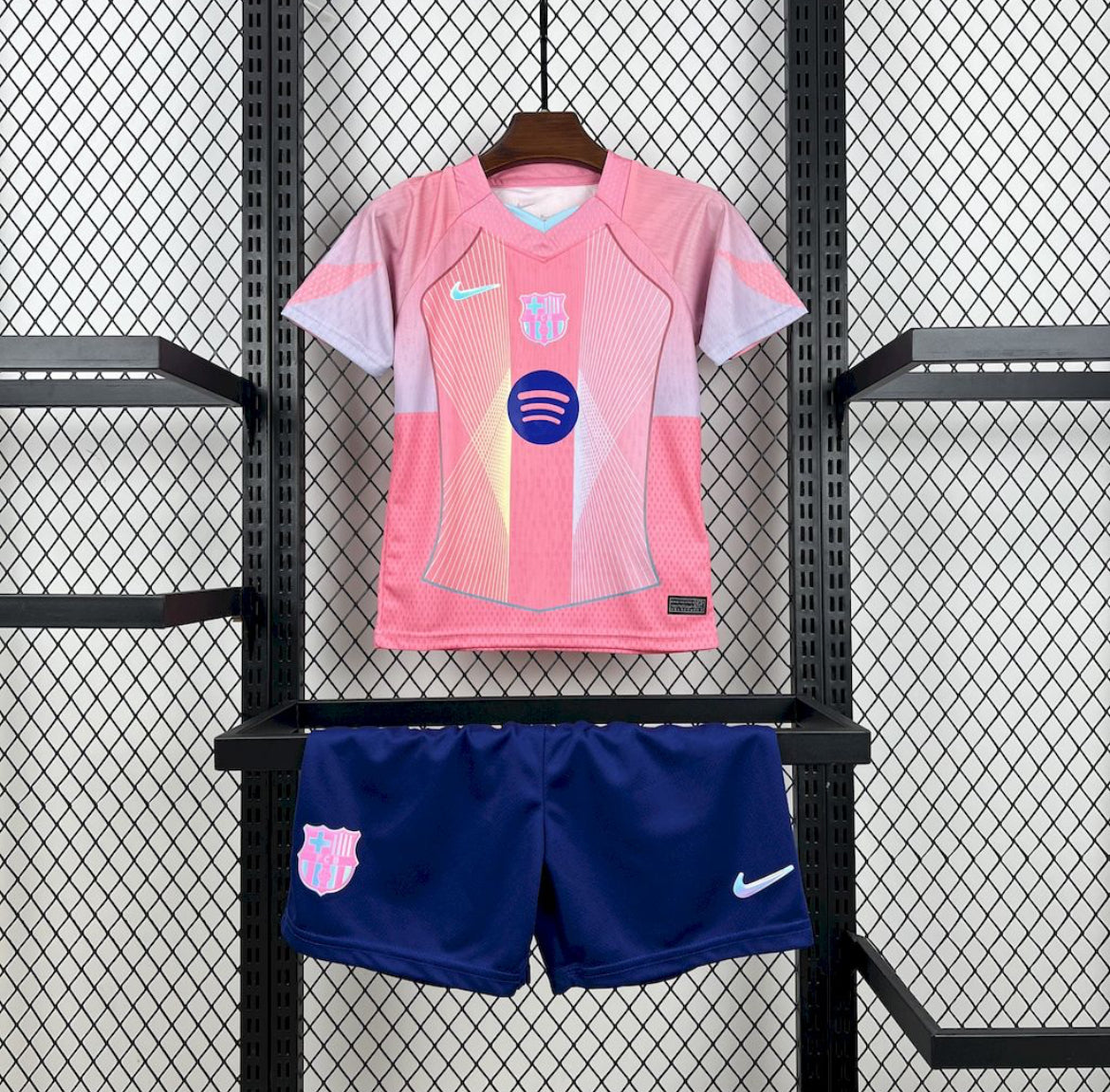 Barcelona 2025/26 Roze Speciale Editie Kids
