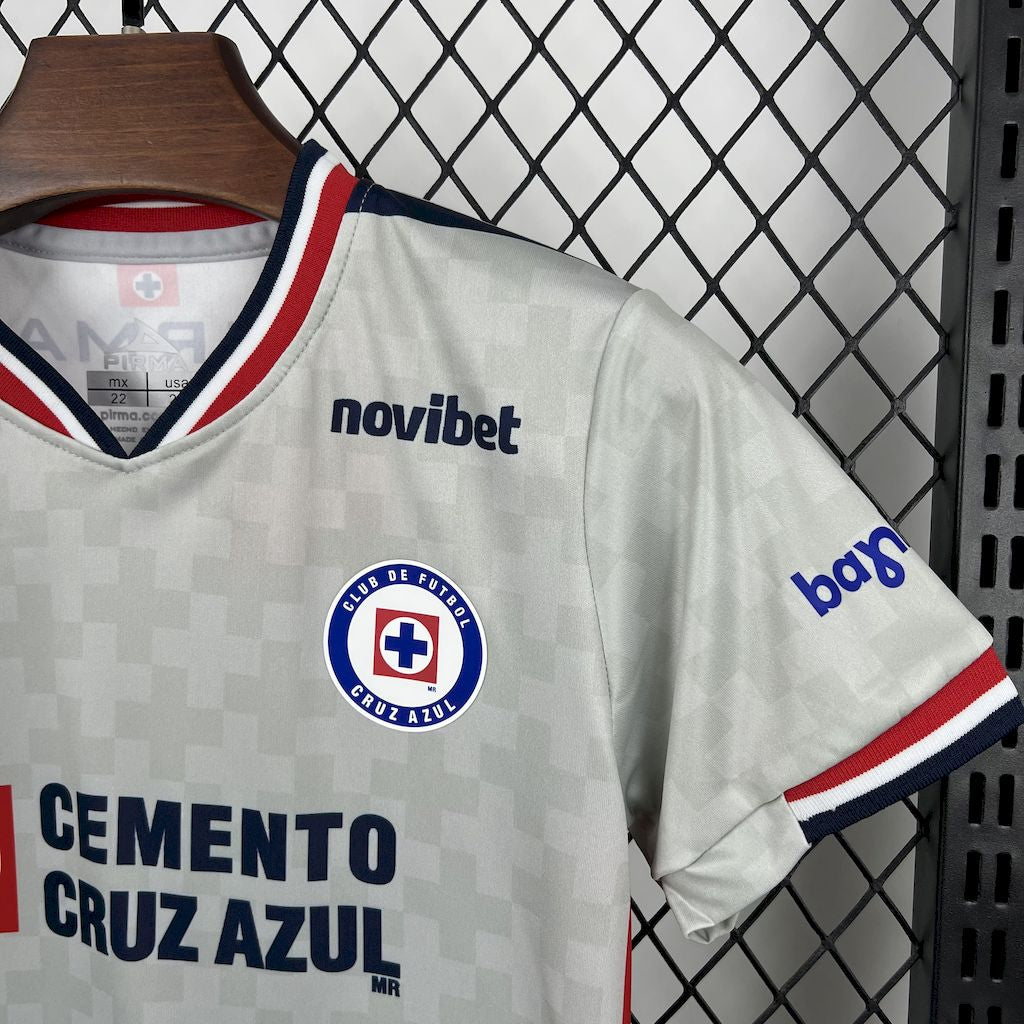 Cruz Azul 2025/26 Uit Shirt Kids Set