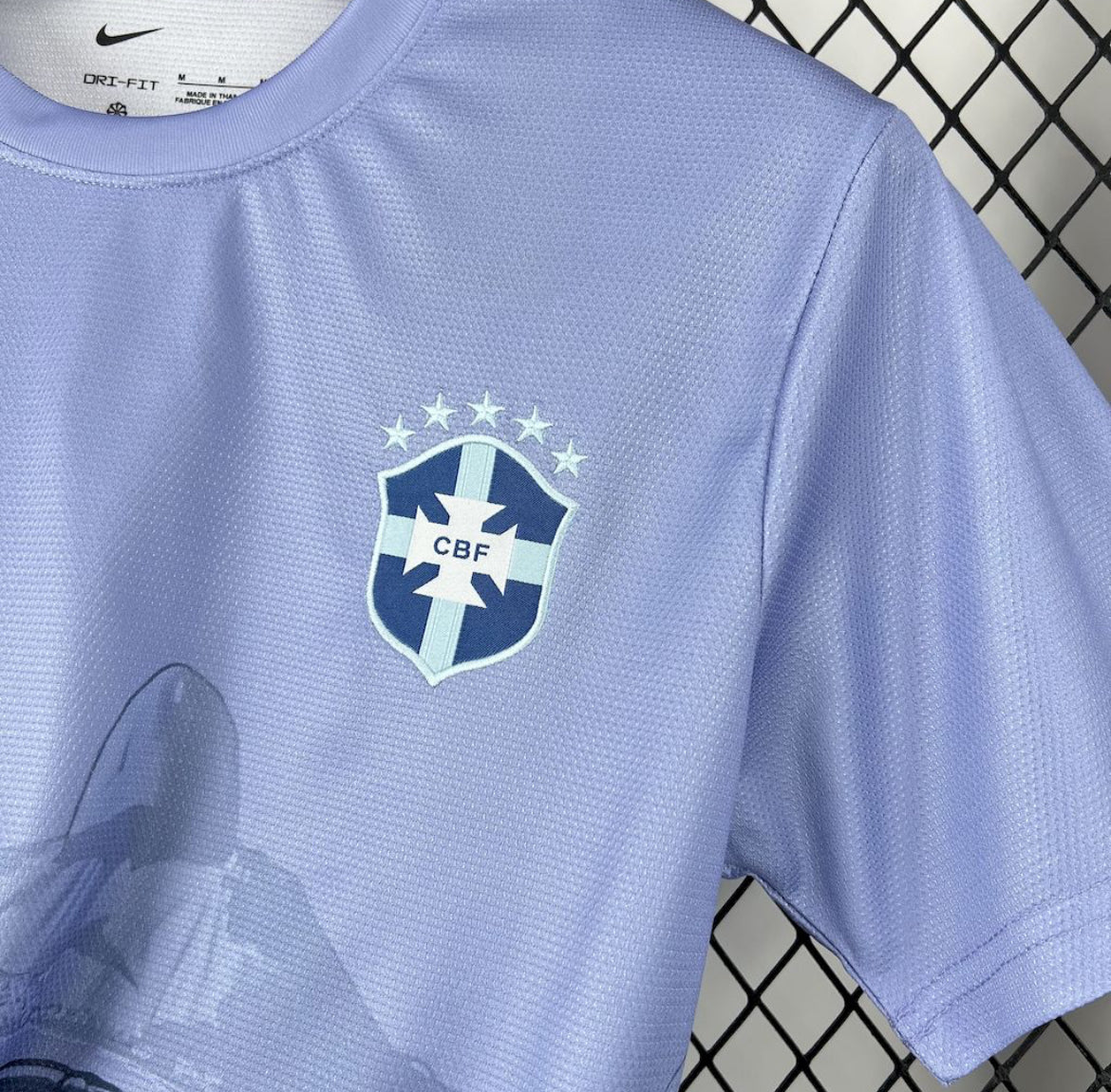 Brazil 2025/26 Licht Paars Shirt