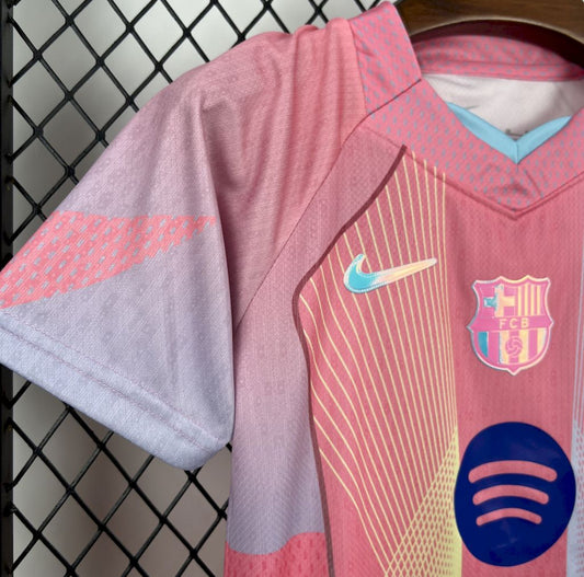 Barcelona 2025/26 Roze Speciale Editie Kids