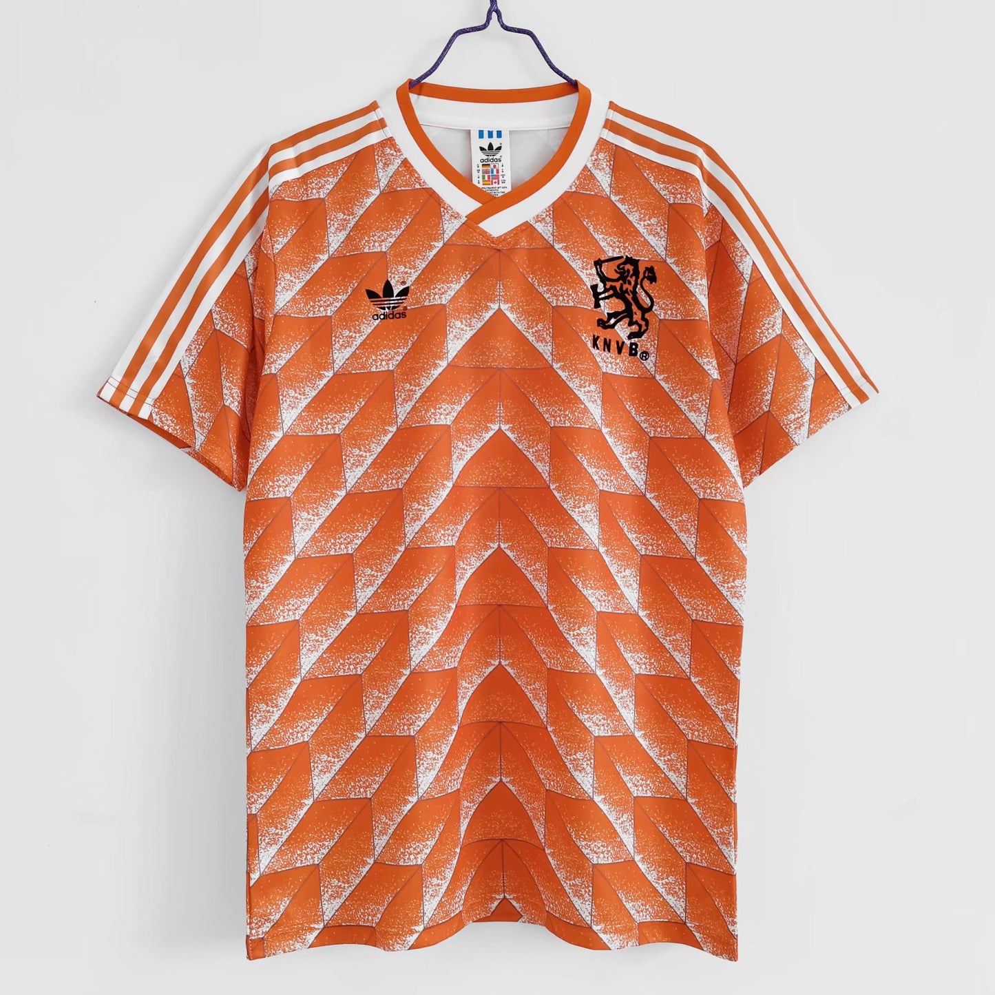 Nederland 1988 Retro Thuis Shirt
