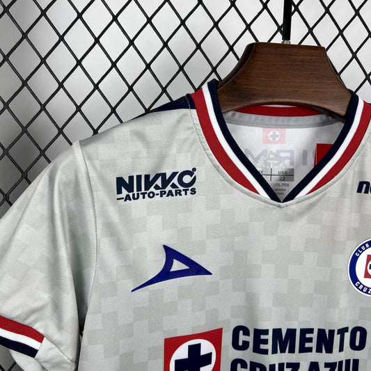 Cruz Azul 2025/26 Uit Shirt Kids Set