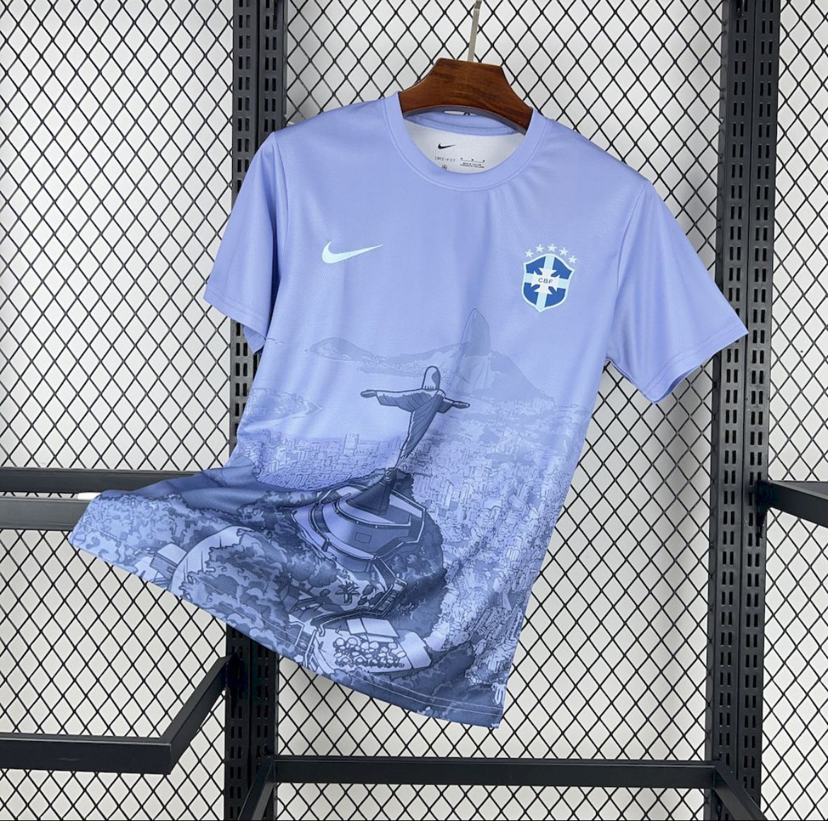 Brazil 2025/26 Licht Paars Shirt