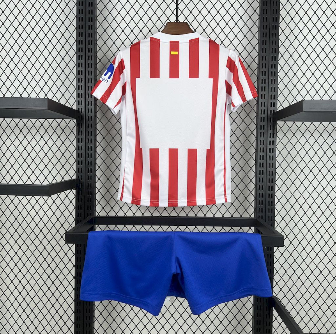 Atletico Madrid 2025/26 Thuis Kids Kit