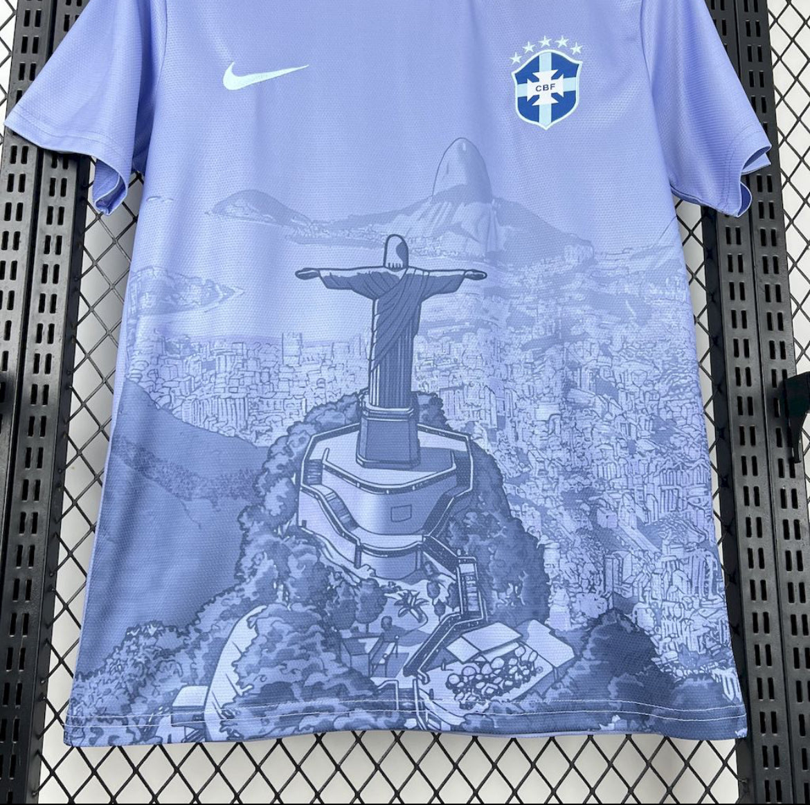 Brazil 2025/26 Licht Paars Shirt